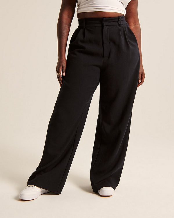 Adeline High-Waist Coastal Trousers