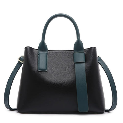 Elara Contrast Luxe Shoulder Bag