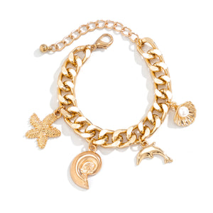 Marina Boho Coastal Charm Necklace