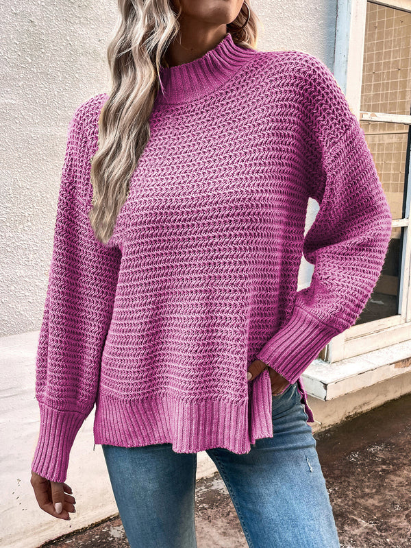 Autumn And Winter New Style Lantern Sleeve Pullover Sweater Women
