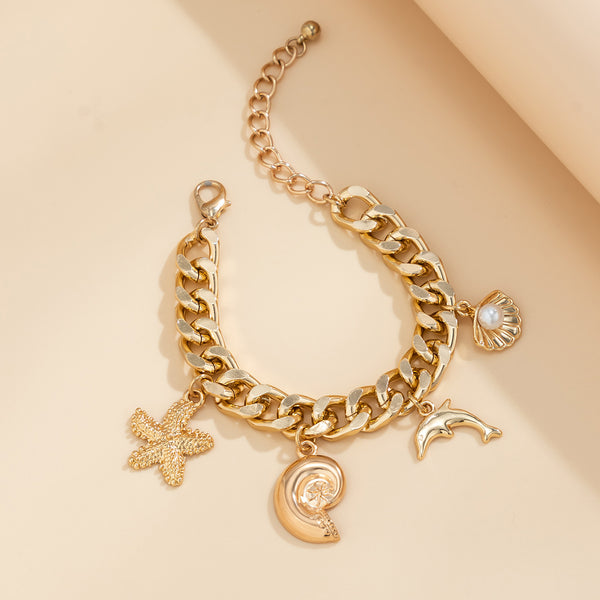 Marina Boho Coastal Charm Necklace