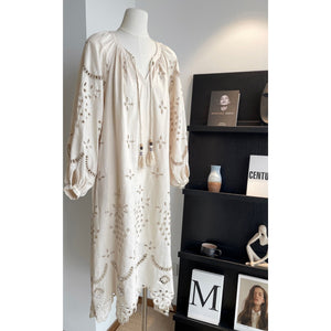 Isadora Embroidered Boho Gown