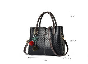 Evelyn Classic Leather Tote