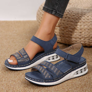 Isolde Rhinestone Coastal Wedges