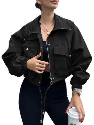 Harlow Solid Trench Jacket