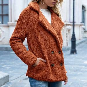 Clara Fluffy Lapel Cardigan