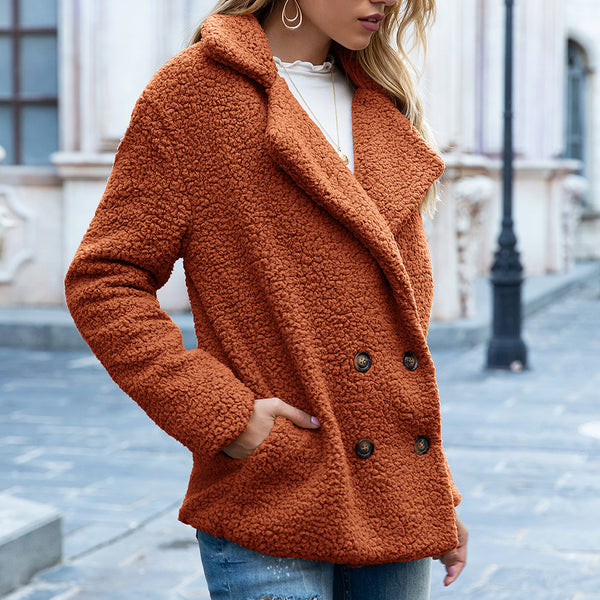 Clara Fluffy Lapel Cardigan
