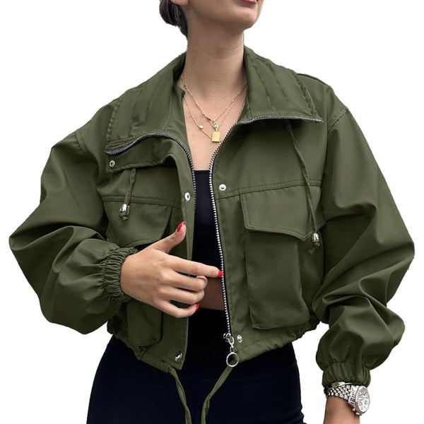 Harlow Solid Trench Jacket