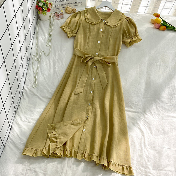 New Long Sleeve Chiffon Dress For Women In Autumn
