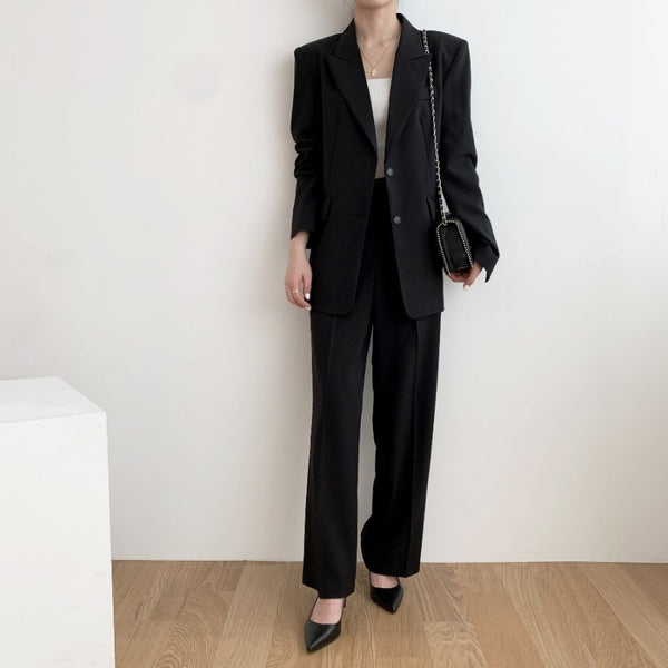 Luxe French Belted Short Suit