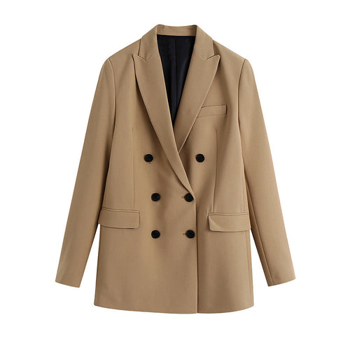 Luxe Double-Breasted Blazer & Drape Suit