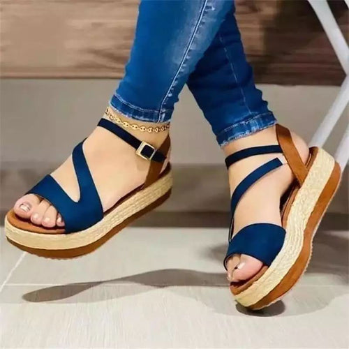 Vivienne Hollow Luxe Platform Sandals