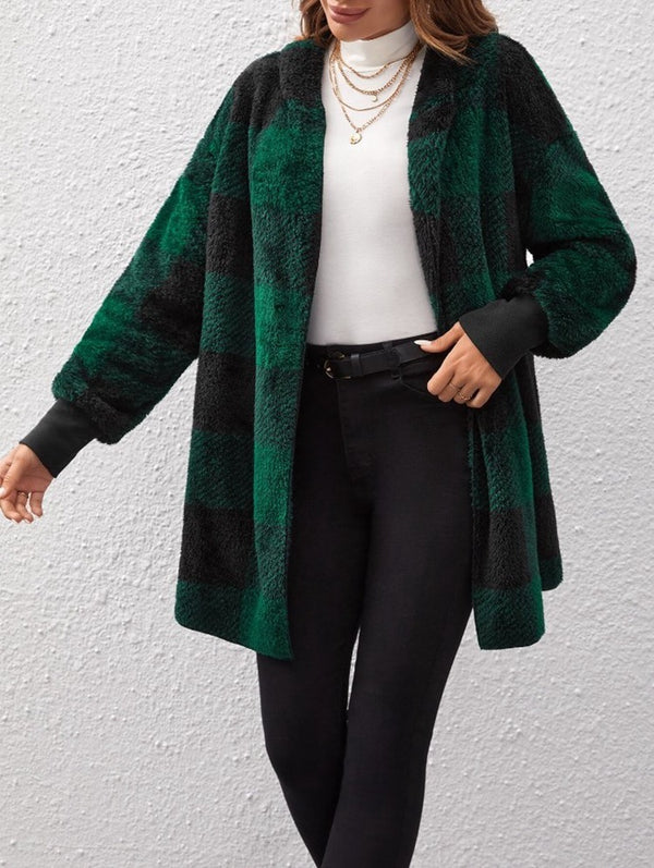 Autumn Plaid Boho Cardigan