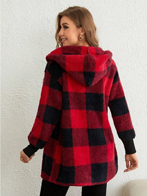 Autumn Plaid Boho Cardigan