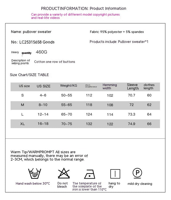 Autumn Solid Color Stand Collar Pullover Women Loose Long Sleeve Sweatershirt Women