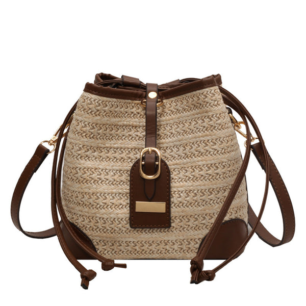 Esme Coastal Weave Messenger Bag