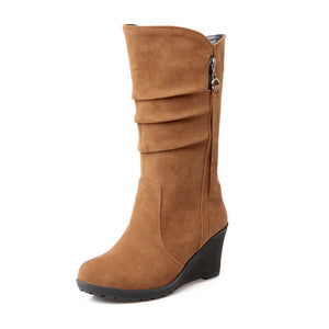 Seraphina Mid-Tube Heritage Boots