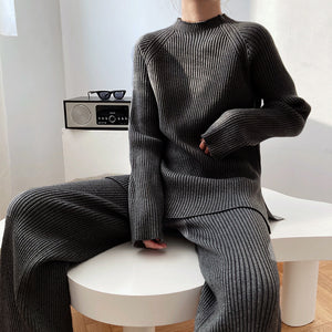 Lila Knit Luxe Ensemble