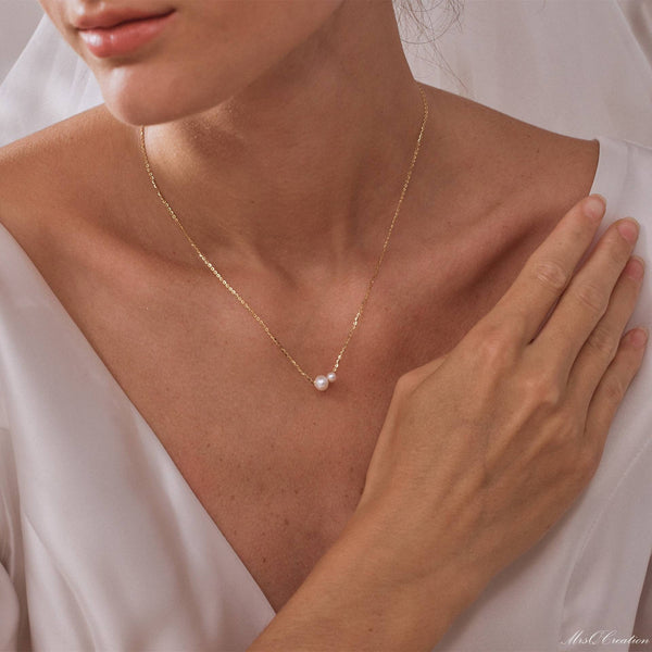 Celeste Pearl Boho Necklace