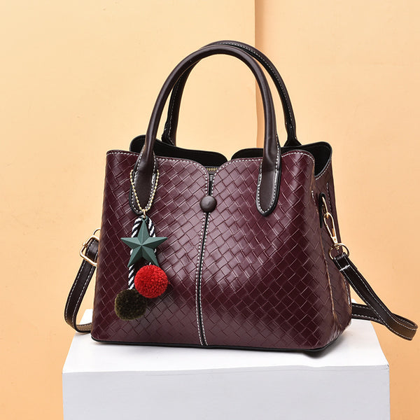 Evelyn Classic Leather Tote