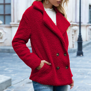 Clara Fluffy Lapel Cardigan