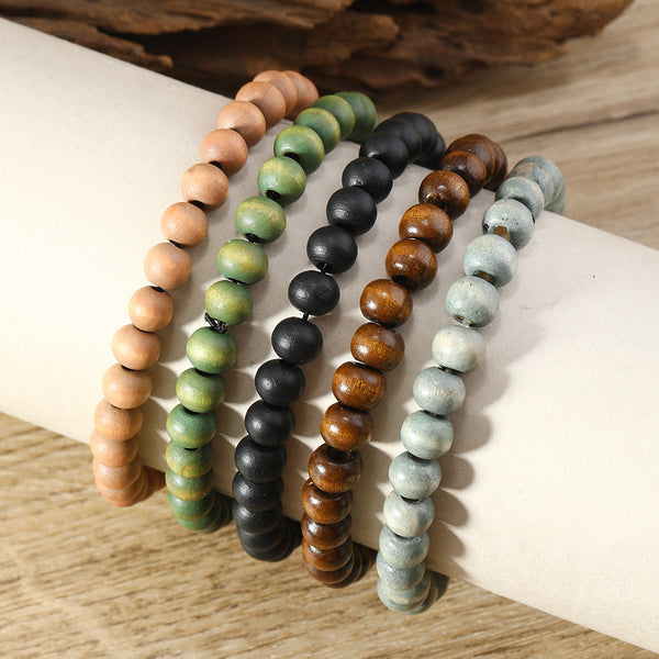 Aurora Multicolor Boho Bead Bracelet