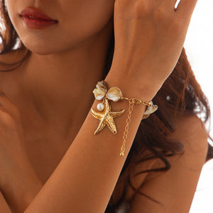 Nerida Coastal Conch Choker
