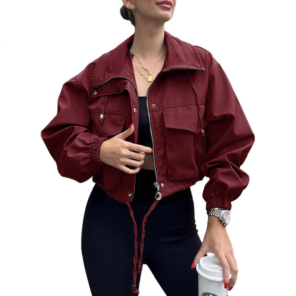 Harlow Solid Trench Jacket