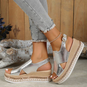 Luminous Coastal Sparkle Wedges
