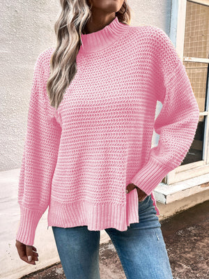 Autumn And Winter New Style Lantern Sleeve Pullover Sweater Women