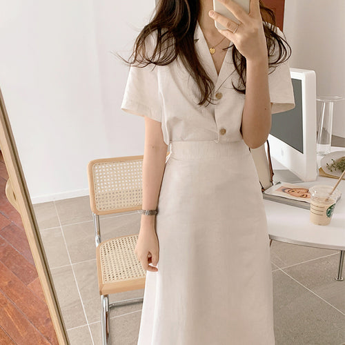 Sophia Tailored Elegance Skirt Suit