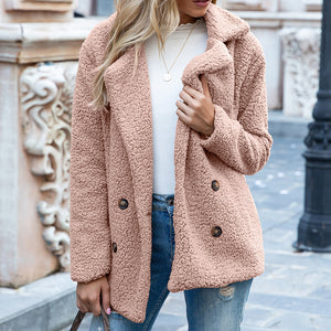 Clara Fluffy Lapel Cardigan