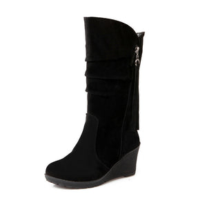 Seraphina Mid-Tube Heritage Boots