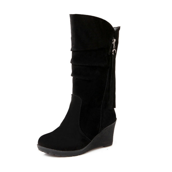 Seraphina Mid-Tube Heritage Boots