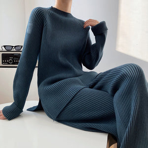 Lila Knit Luxe Ensemble