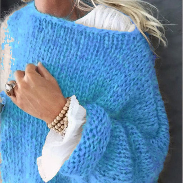 Sweater women autumn and winter knitted women's sweater