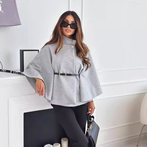Margot Batwing Belted Cloak