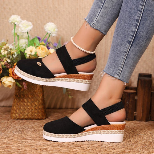 Penelope Coastal Charm Wedge Sandals