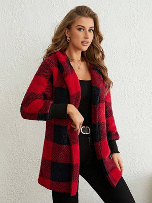 Autumn Plaid Boho Cardigan