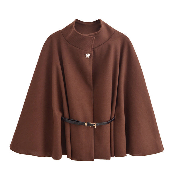Margot Batwing Belted Cloak
