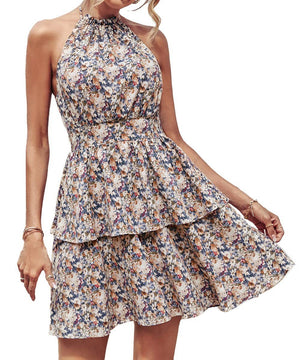 Aurora Boho Ruffle Dress