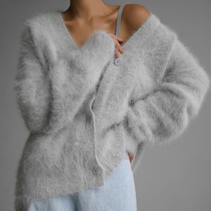 Nora V-Neck Knit Cardigan