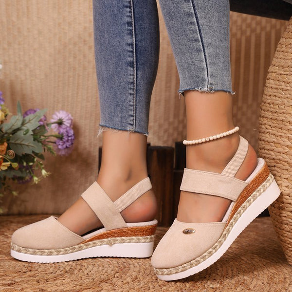 Penelope Coastal Charm Wedge Sandals
