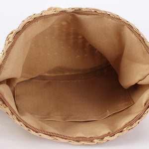 Lila Woven Summer Charm Bag