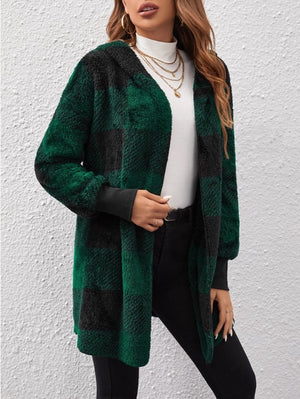 Autumn Plaid Boho Cardigan