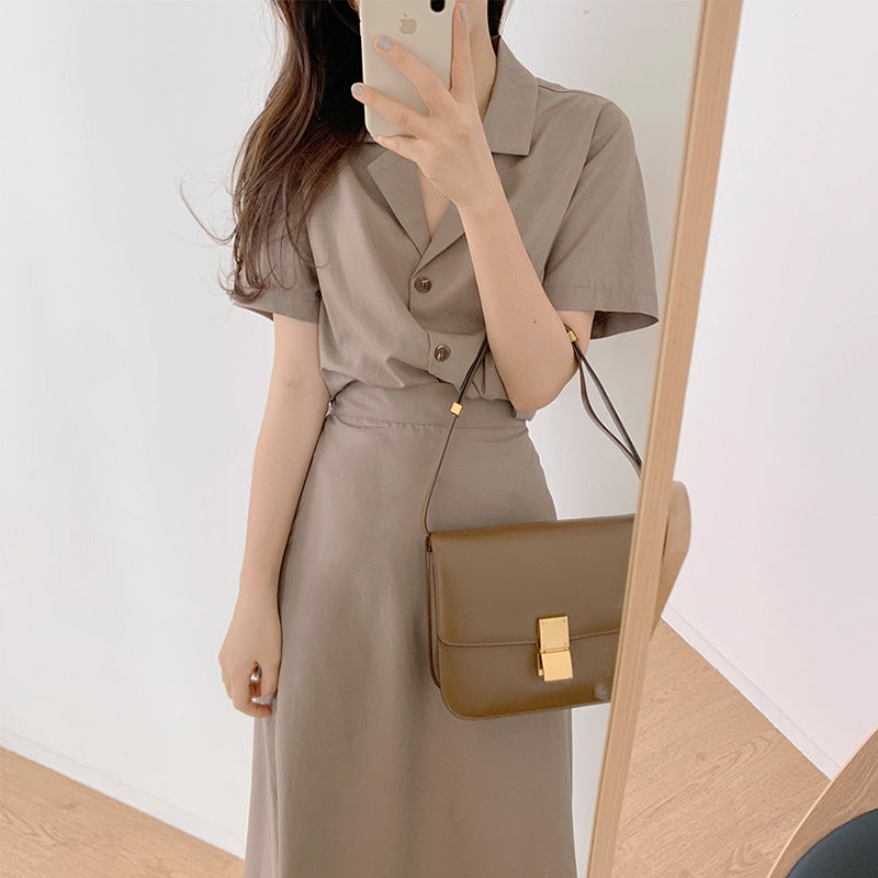 Sophia Tailored Elegance Skirt Suit