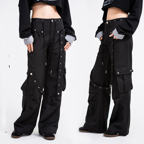 New Autumn Fashion Brand Loose Casual Overalls Straight Women