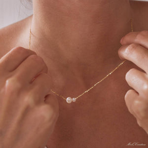 Celeste Pearl Boho Necklace