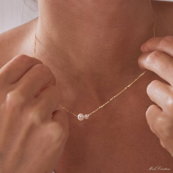 Celeste Pearl Boho Necklace