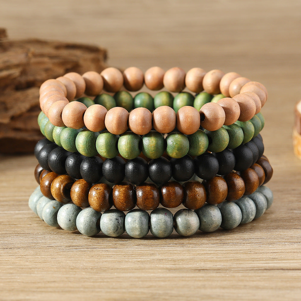 Aurora Multicolor Boho Bead Bracelet